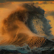 Image for article titled Photos: The massive, mountainous waves of Lake Erie